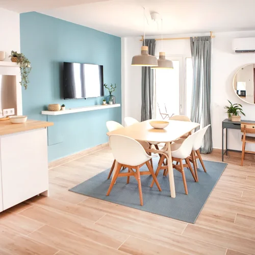 Apartamento en Tarifa, perfecto para unas vacaciones familiares con todas las comodidades necesarias.