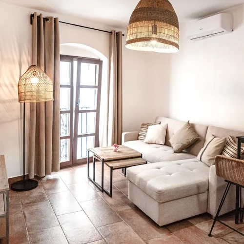 Apartamento para escapada romántica en Tarifa, el lugar perfecto para una estancia privada y relajante.